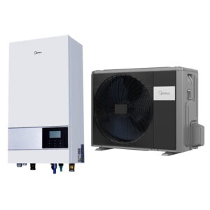 Midea oras-vanduo šilumos siurblys M-THERMAL ARCTIC HB-A160/CDS90GN8-B2 + MHA-V16W/D2RN8-B2 16,0 kW