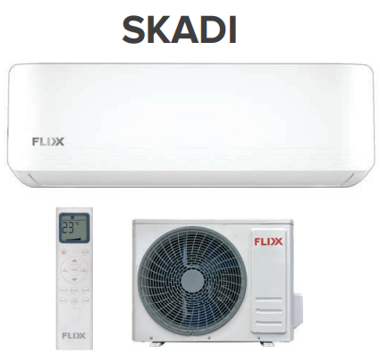 Flixx SKADI oras - oras šilumos siurblys SK12AG35AIR 3,5/3,7 kW